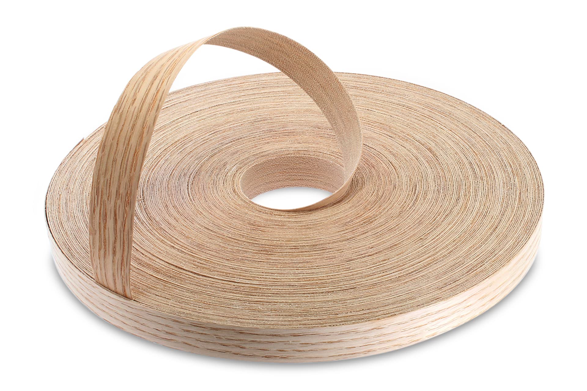 Woodpress Red Oak Woodpress® 22Mm Real Wood Wood Pre-Glued Veneer Edging Tape – 50M Trade Roll – Iron-On Wood Application