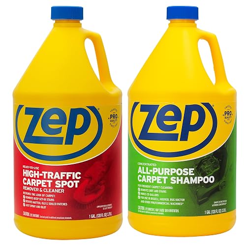 Zep High-Traffic Carpet Spot Remover & Shampoo 1-Gallon Set