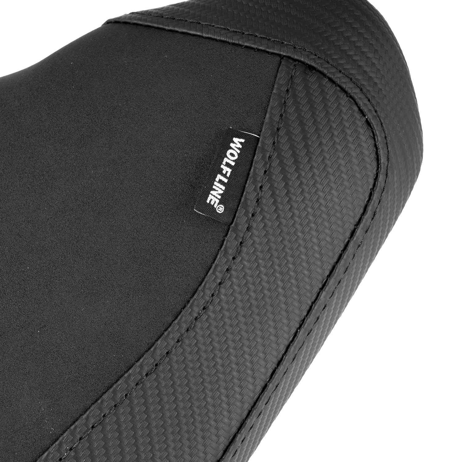 Sella singola da motociclista adatta per MT-07 MT07 2025 2026, cuscino imbottito, nera