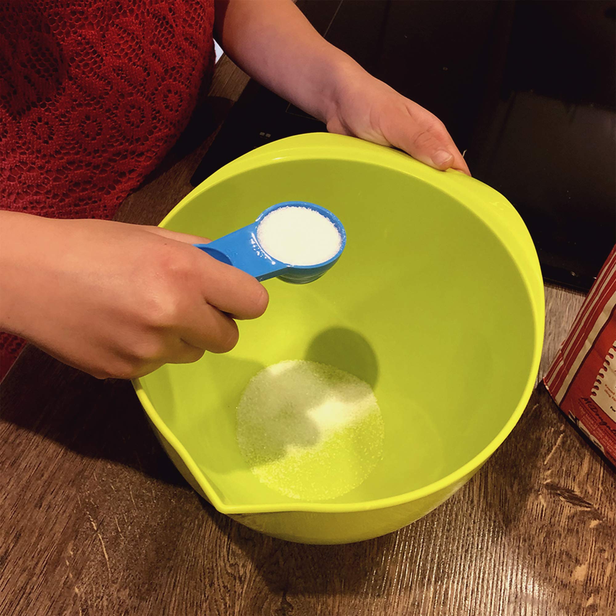 Ashley 5pc Polypropylene Measuring Spoons Set - Multicolour Multi | One Size - Groceries