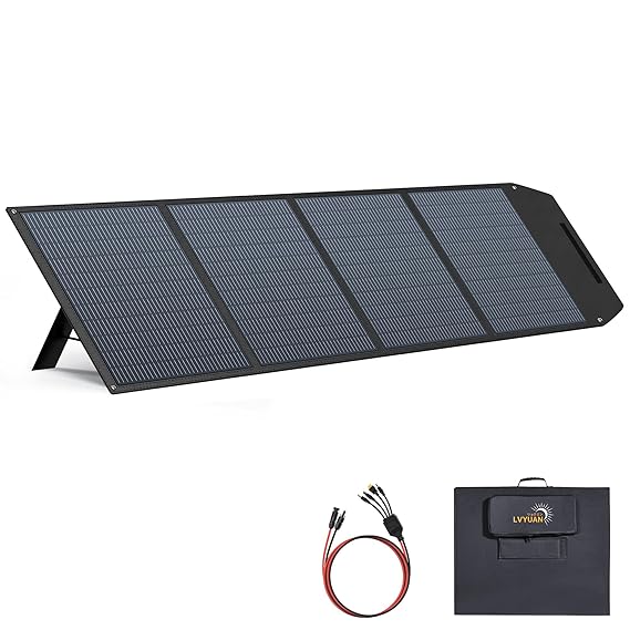 LVYUAN 300W Portable Solar Panel Foldable Solar Panel