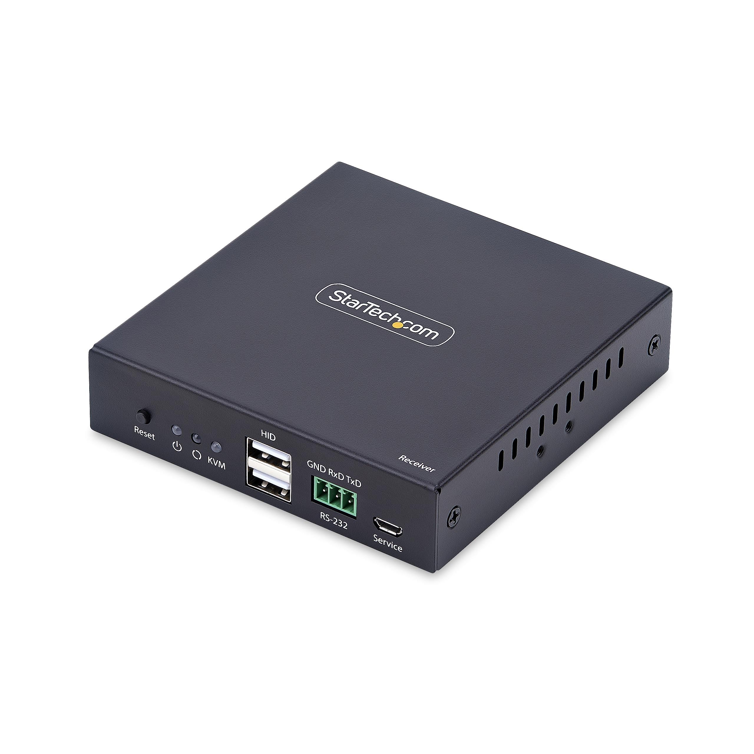 StarTech.com HDMI KVM Receiver Over IP Network for The IH2006 Product Series, 4K 60Hz, Keyboard/Video/Mouse, Receiver Only