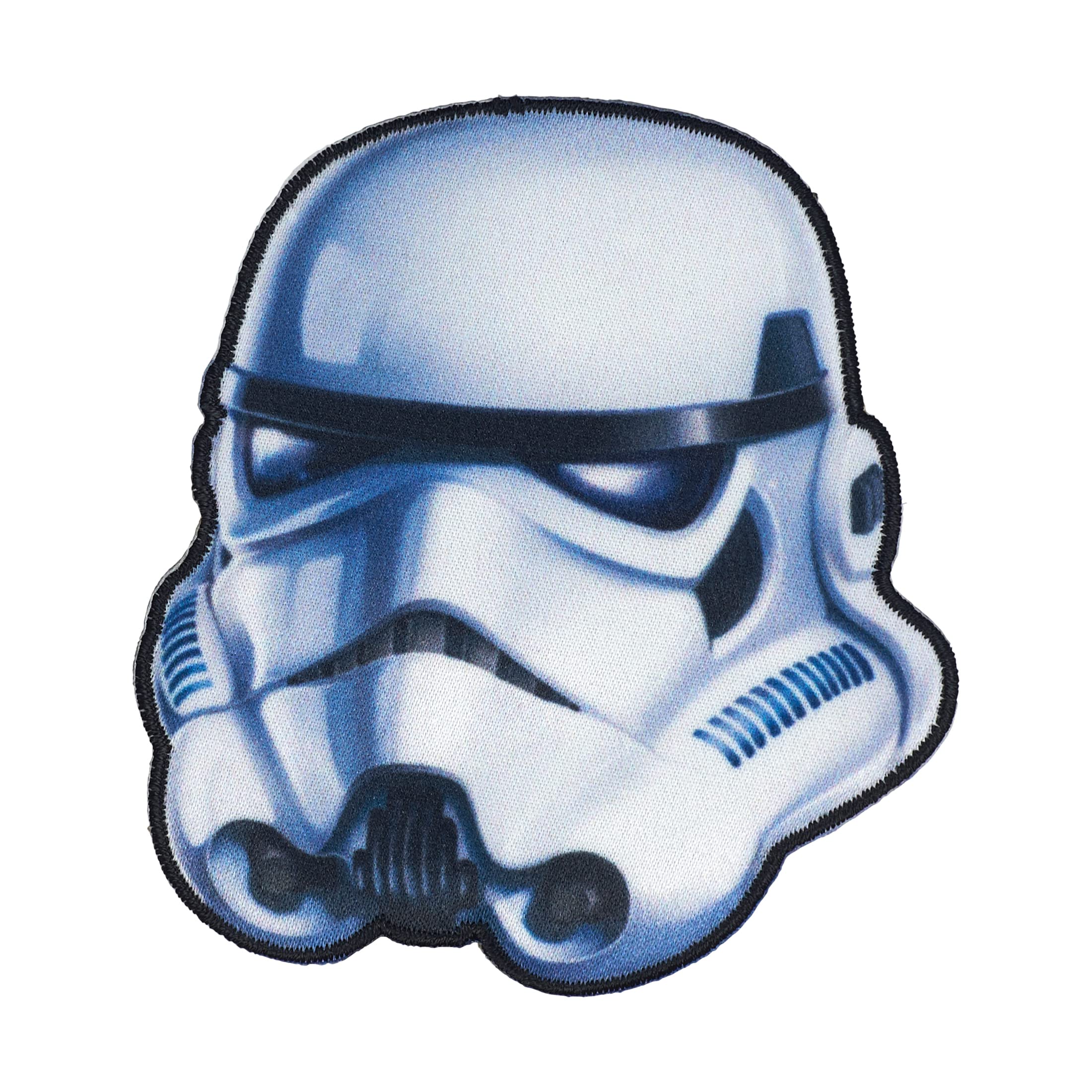 Simplicity Parche termoadhesivo para ropa, chaquetas y mochilas, Stormtrooper, 3 pulgadas de ancho x 3.25 pulgadas de alto
