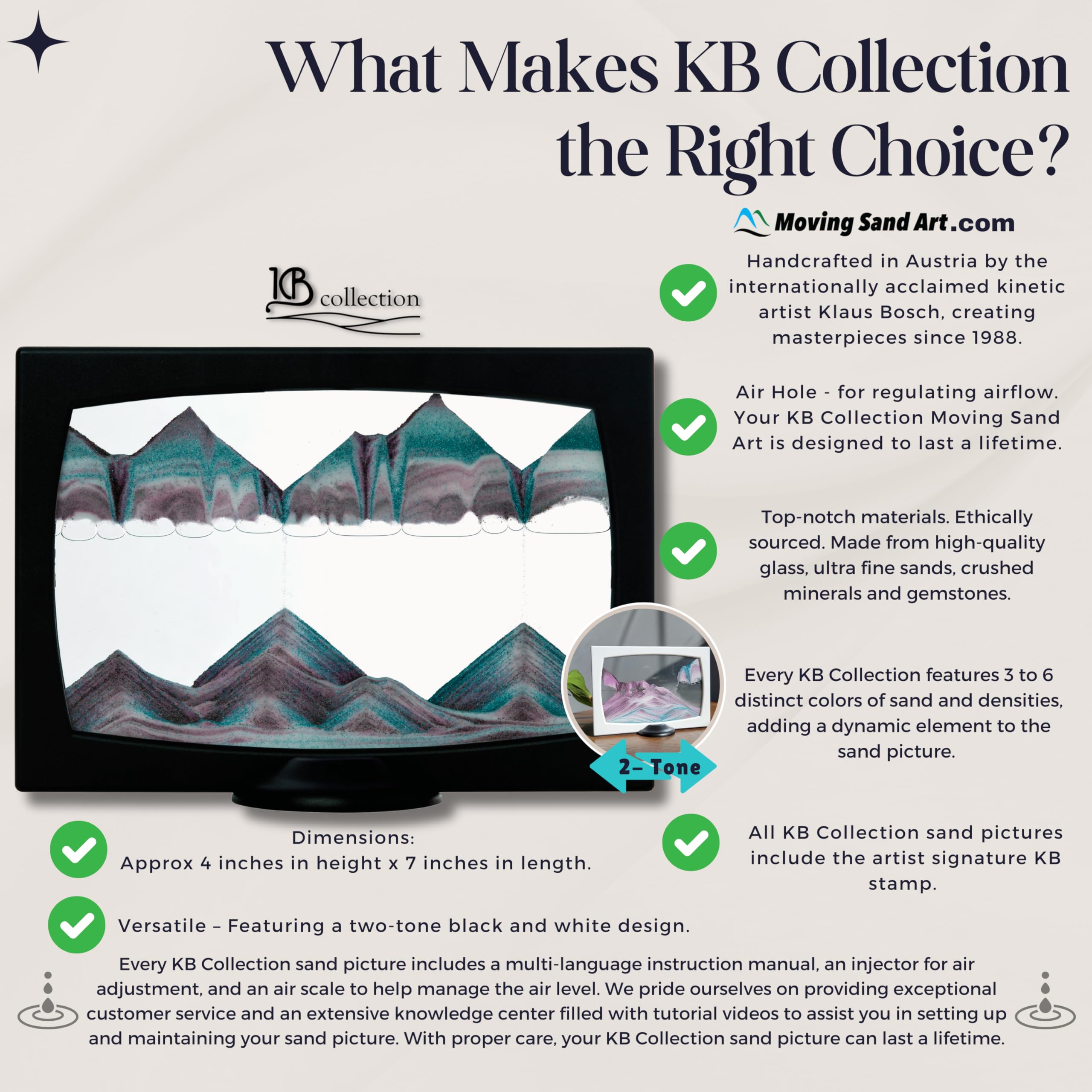 Amazon.co.jp: オーストリア製 KB collection サンドピクチャー