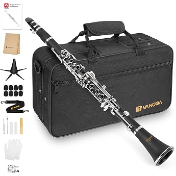 B-Clarinet 17 Nickel Plated Flaps for Beginners and Professionals | Strong bass and clear treble, shiny nickel plating, corro