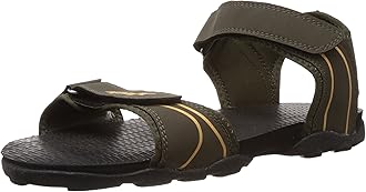 SPARXMens SS 703 | Latest, Daily Use, Stylish Floaters | Yellow Sport Sandal - 10 UK (SS 703)