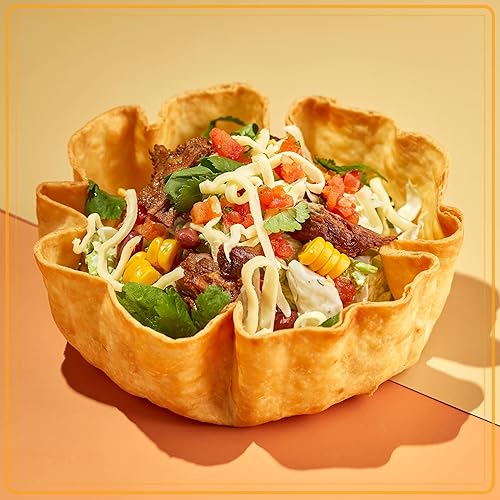 Miniatura 6 de Nostalgia Taco Tuesday - Máquina para cazuelas de tortilla para tacos al horno, tostadas, ensaladas, salsas, aperitivos y postres, para tortillas