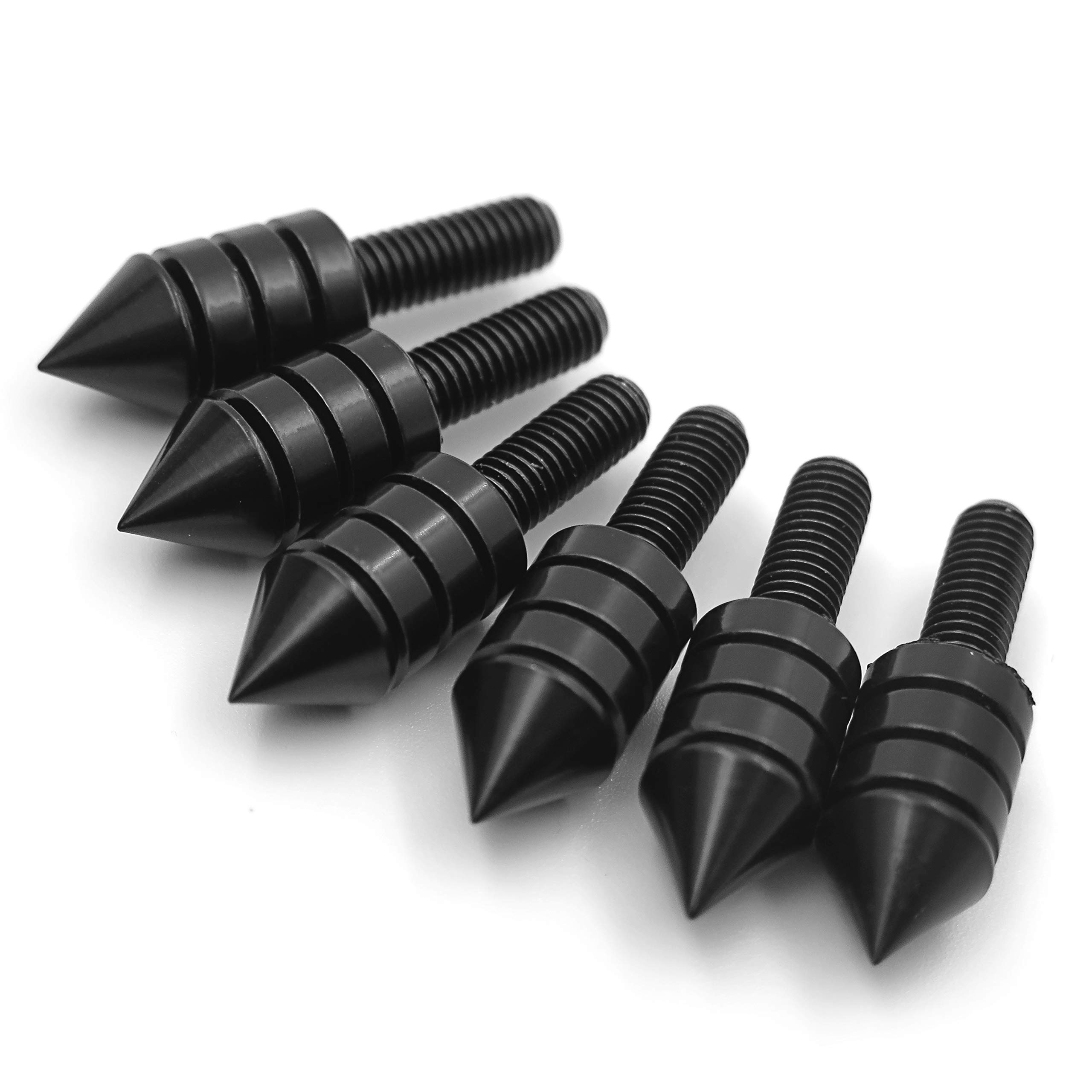 EP Bst TA.effects　MATT BLACK Amazon.com: HTTMT MT218-001-BK (6 pcs) Universal Black Spike