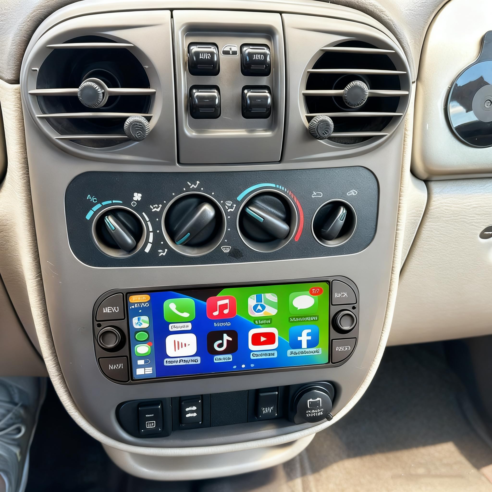Amazon.com: 6.86'' Car Stereo Radio for Chrysler PT Cruiser 2003
