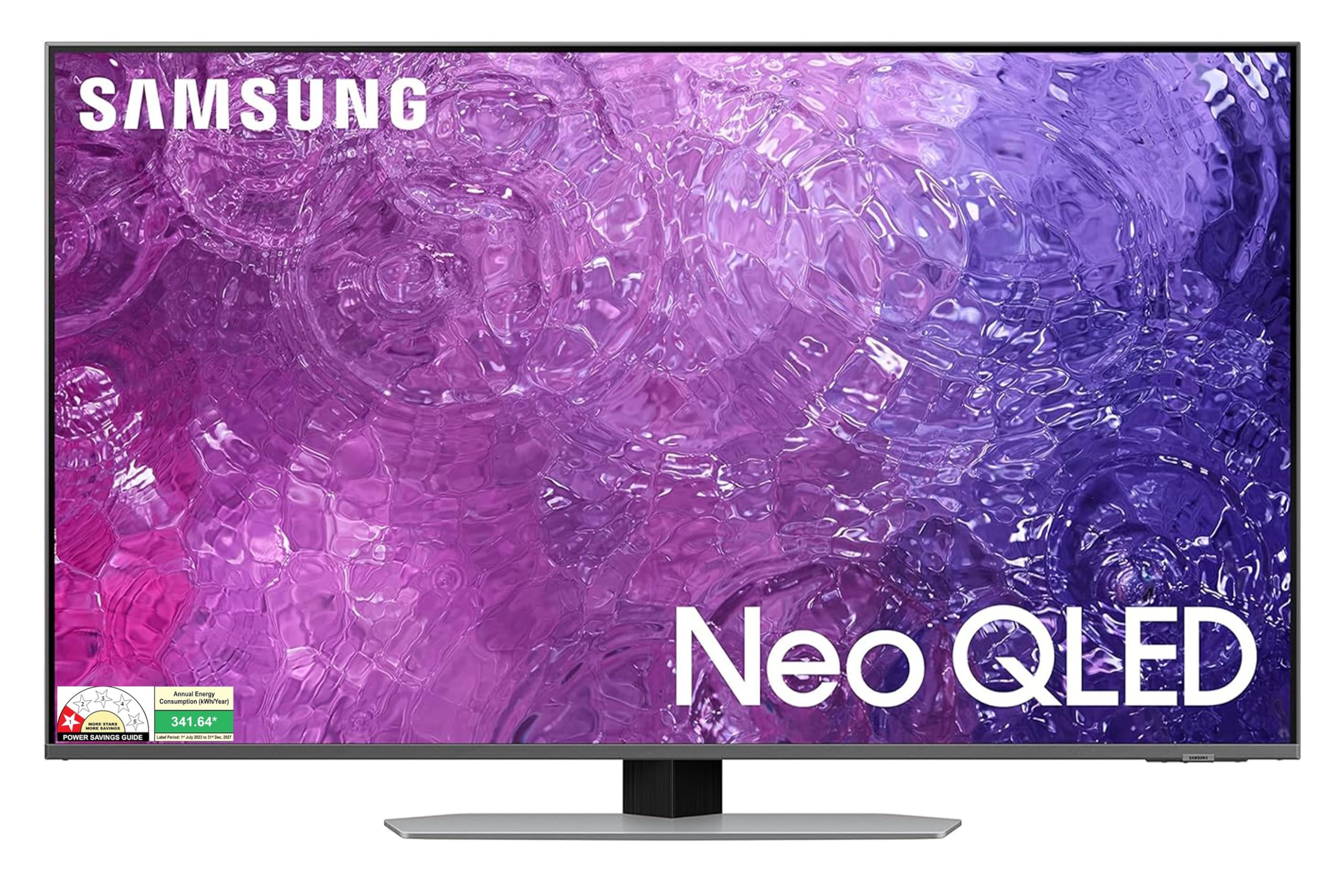 Samsung 163 cm (65 inches) 4K Ultra HD Smart Neo QLED TV QA65QN90CAKLXL (Carbon Silver)