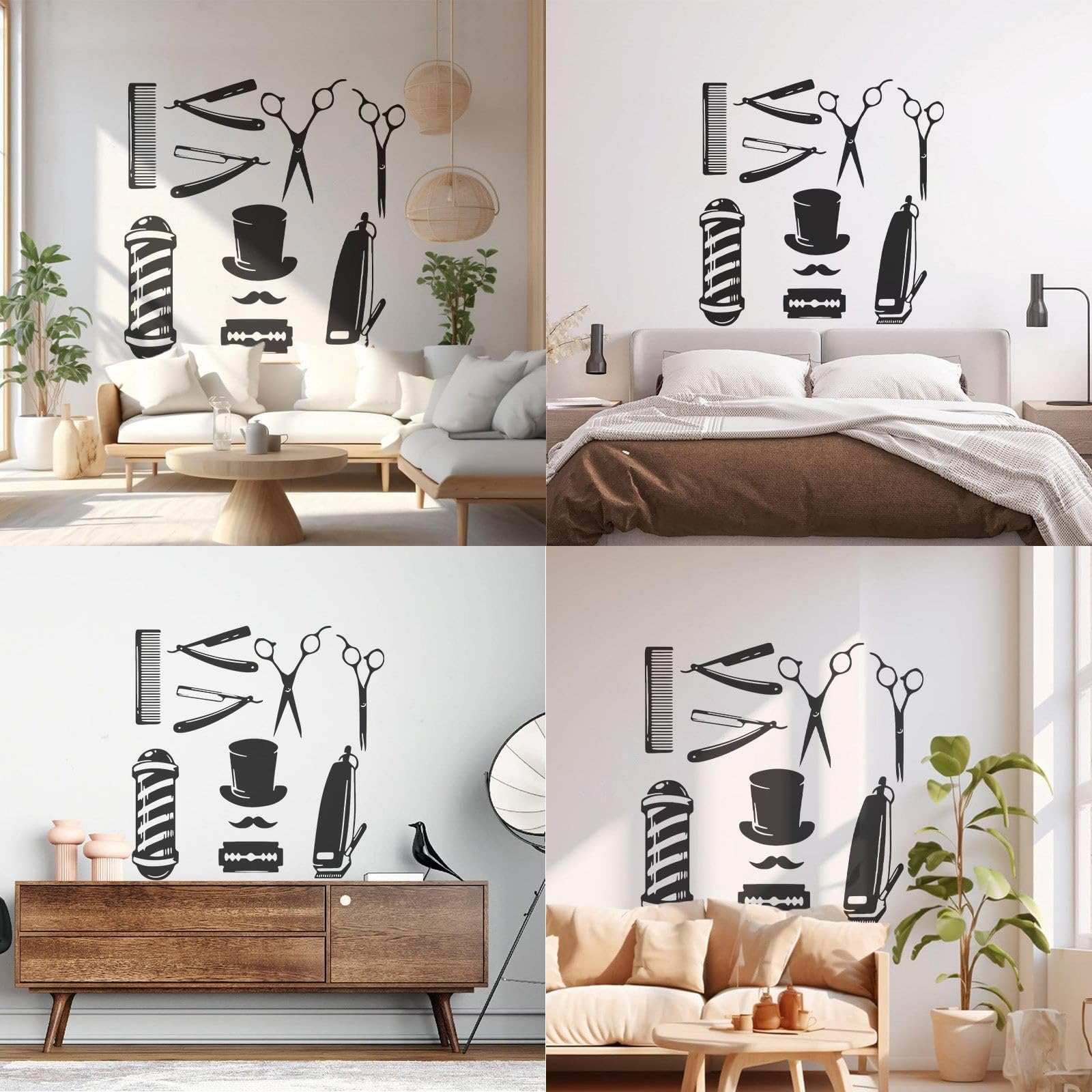 Room Decoration Kids Teens Room Sports wall Decor Decal Lacrosse Players Personalised Name Number Vinyl DIY Wall Sticker Small - Image 2