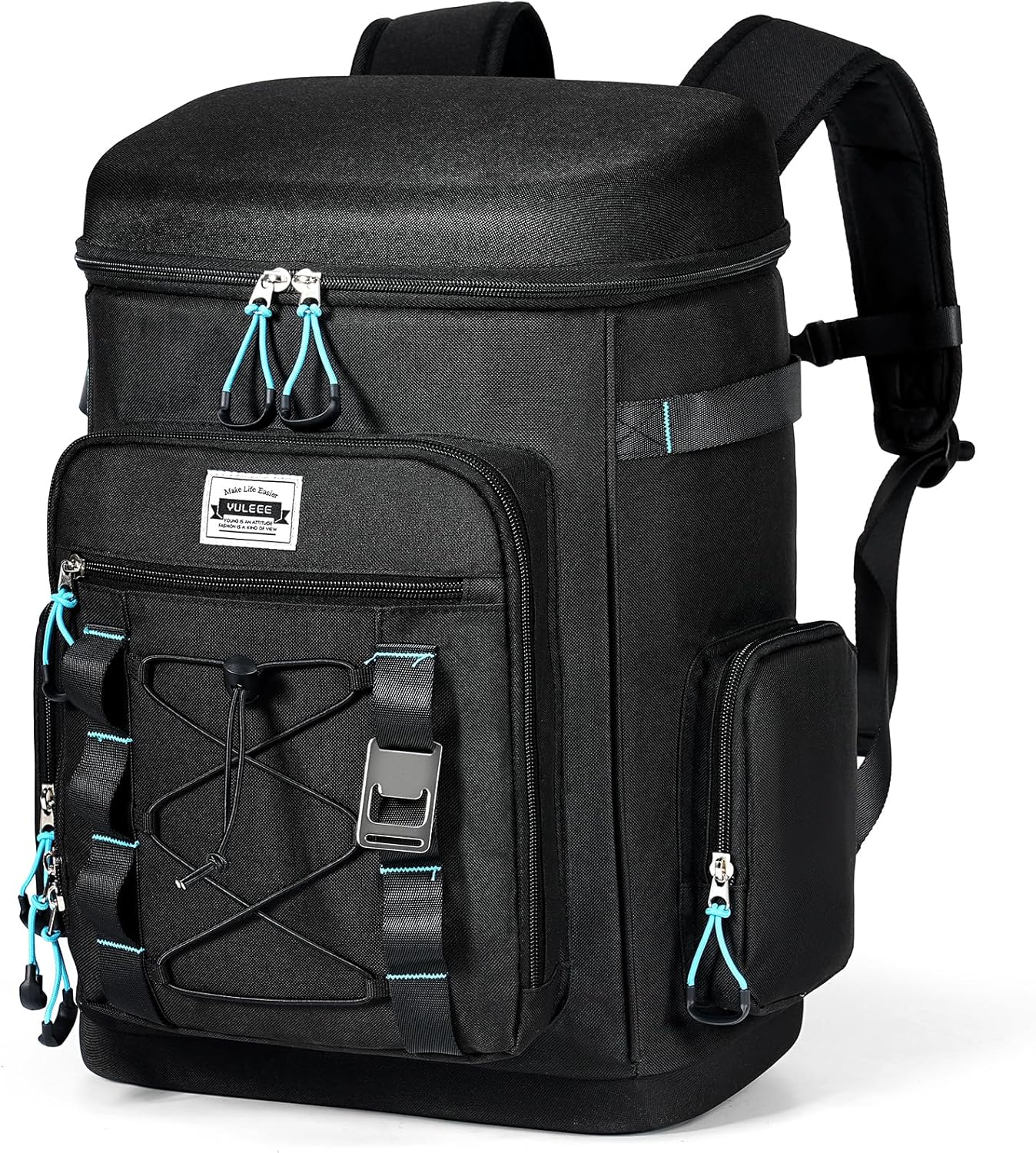 Tactical Cooler Backpack – 30 Can Insulated Waterproof EVA Ice Bag, Leakproof Lightweight Portable Cooler for Camping, Beach, Travel, Picnic, Hiking