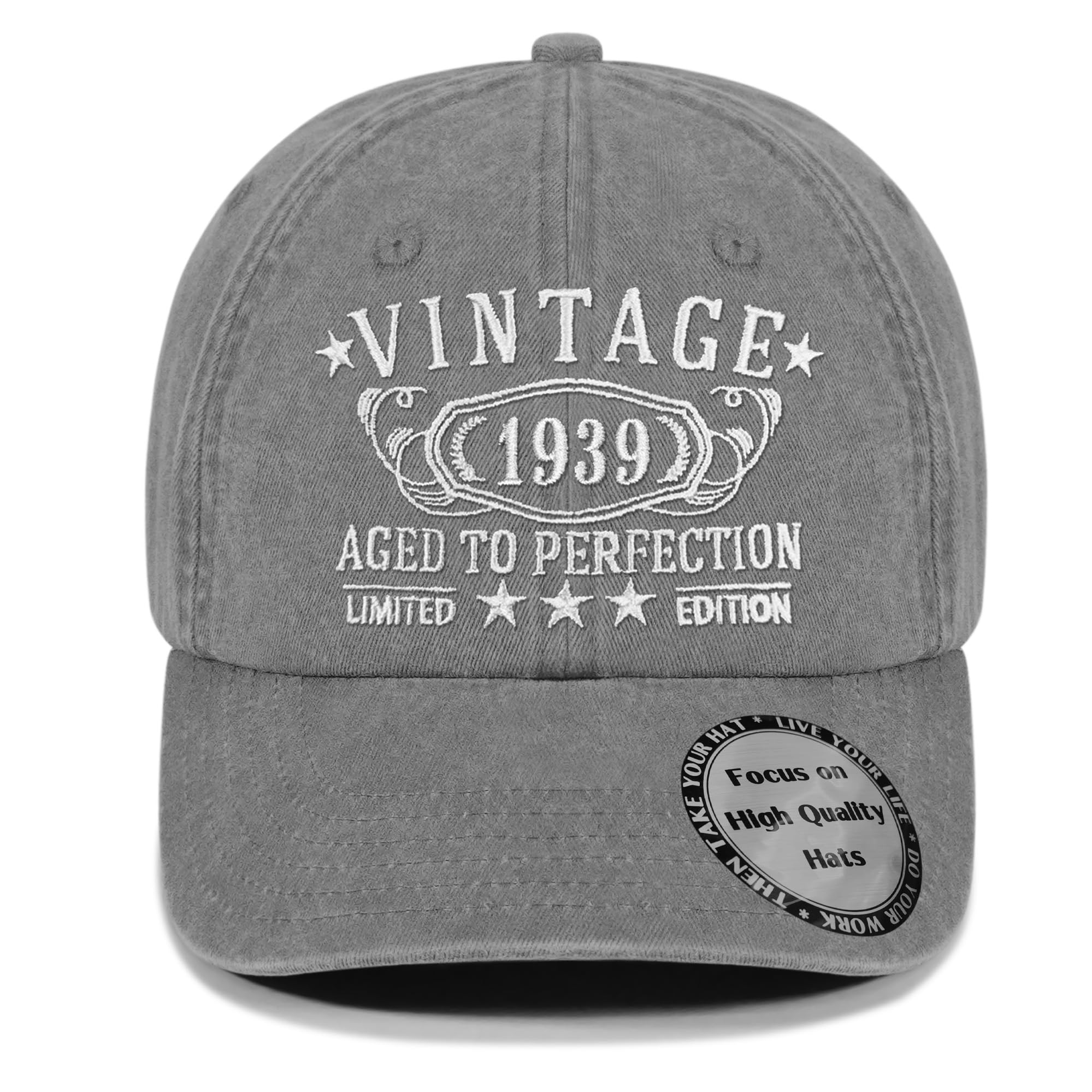 Birthday Gifts for Men Women, Personalized 30th - 100th Birthday Gifts, 1926-1996 Vintage Hat…