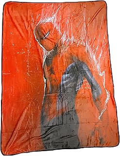 Marvel Spider-Man Fleece 60th Anniversary Softest Throw Blanket| Measures 60 x 45 Inchesâ€¦
