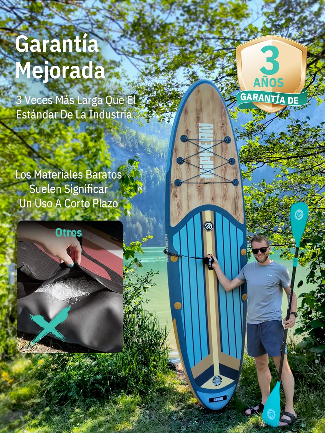 Niphean Tabla Paddle Surf Hinchable con Accesorios 320cm Sup