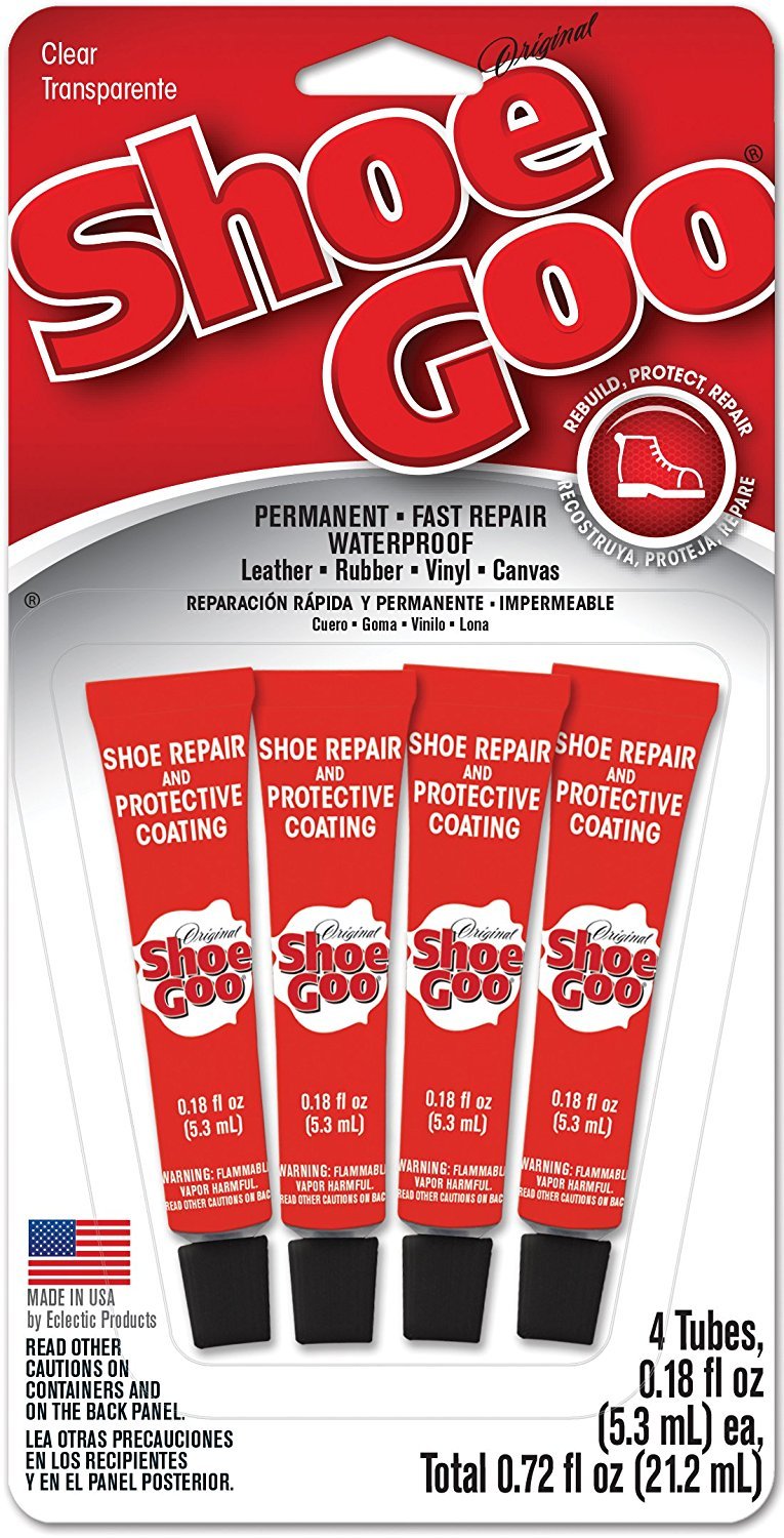 Shoe Goo 5510110 Mini Adhesive (4 Pack), 0.18 fl. oz.