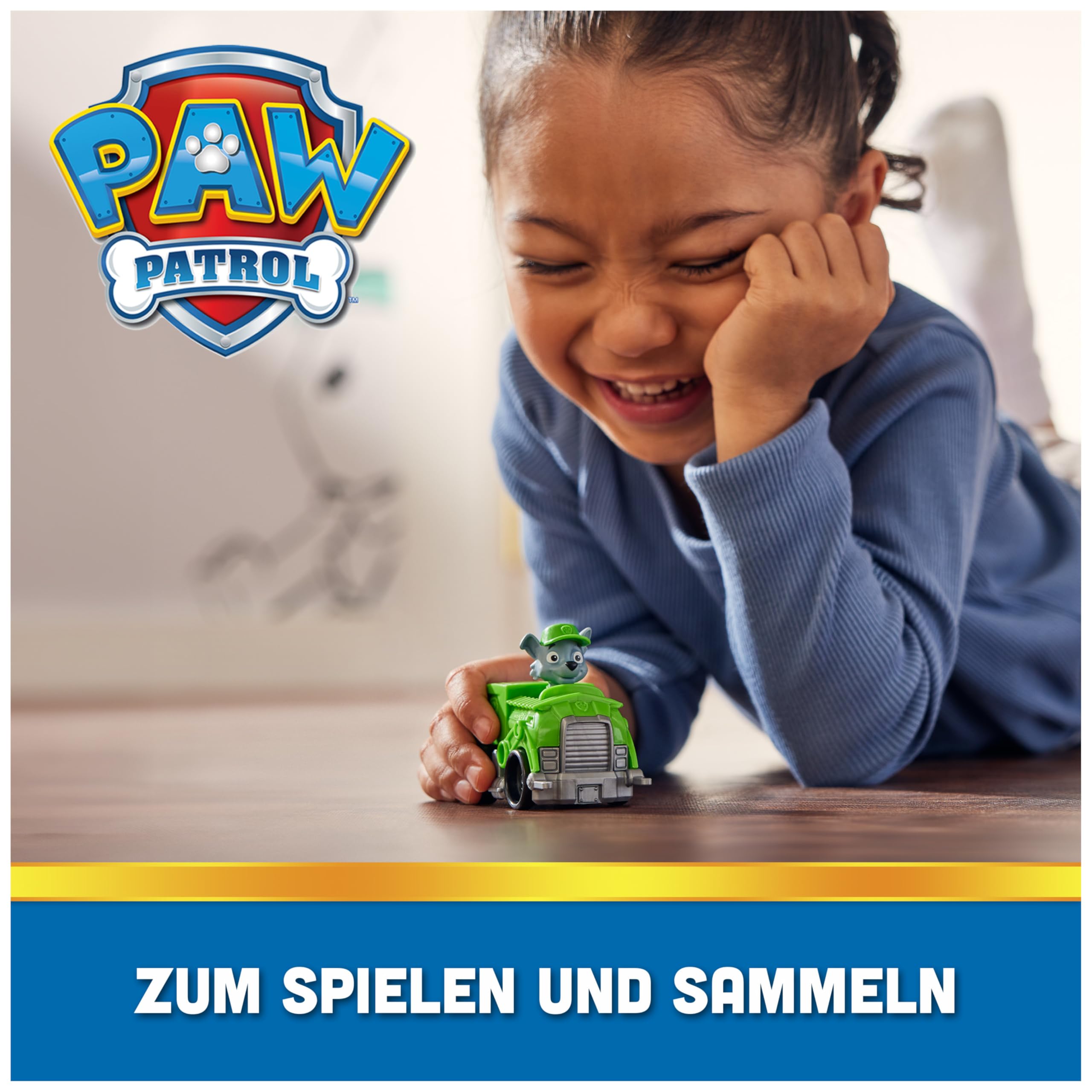 PAW PATROL - Fahrzeug Set Pup Squad Racers, 6-teiliges Geschenkset, Mini-Flitzer im Hosentaschen-Format 6 cm, für Kinder ab 3 Jahren