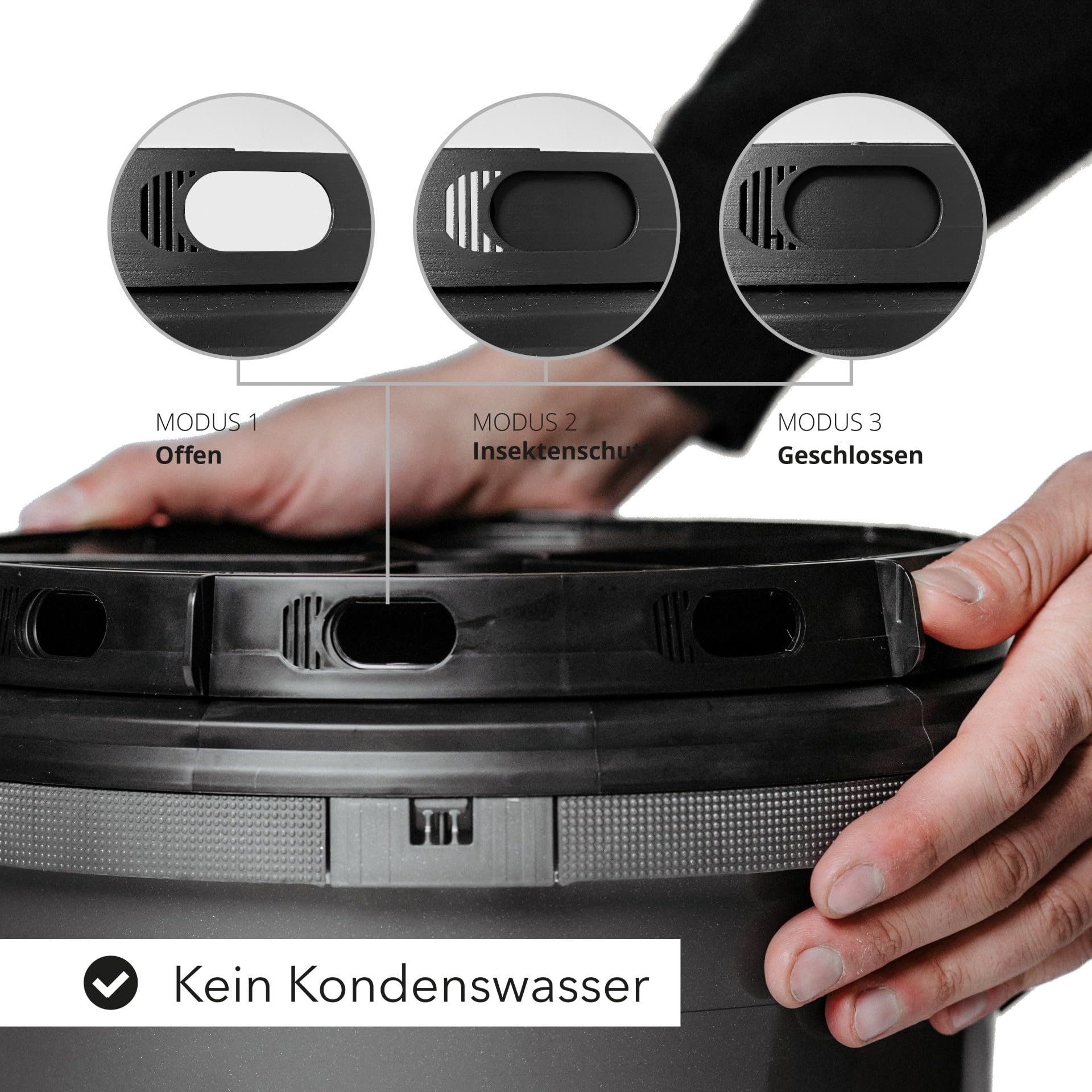 Clax® Fresh Profi-Frischhaltesystem für Lebensmittel, Aufbewahrung von Soßen und Speisen, 12,5 Liter Behälter, Mehrweg (3)