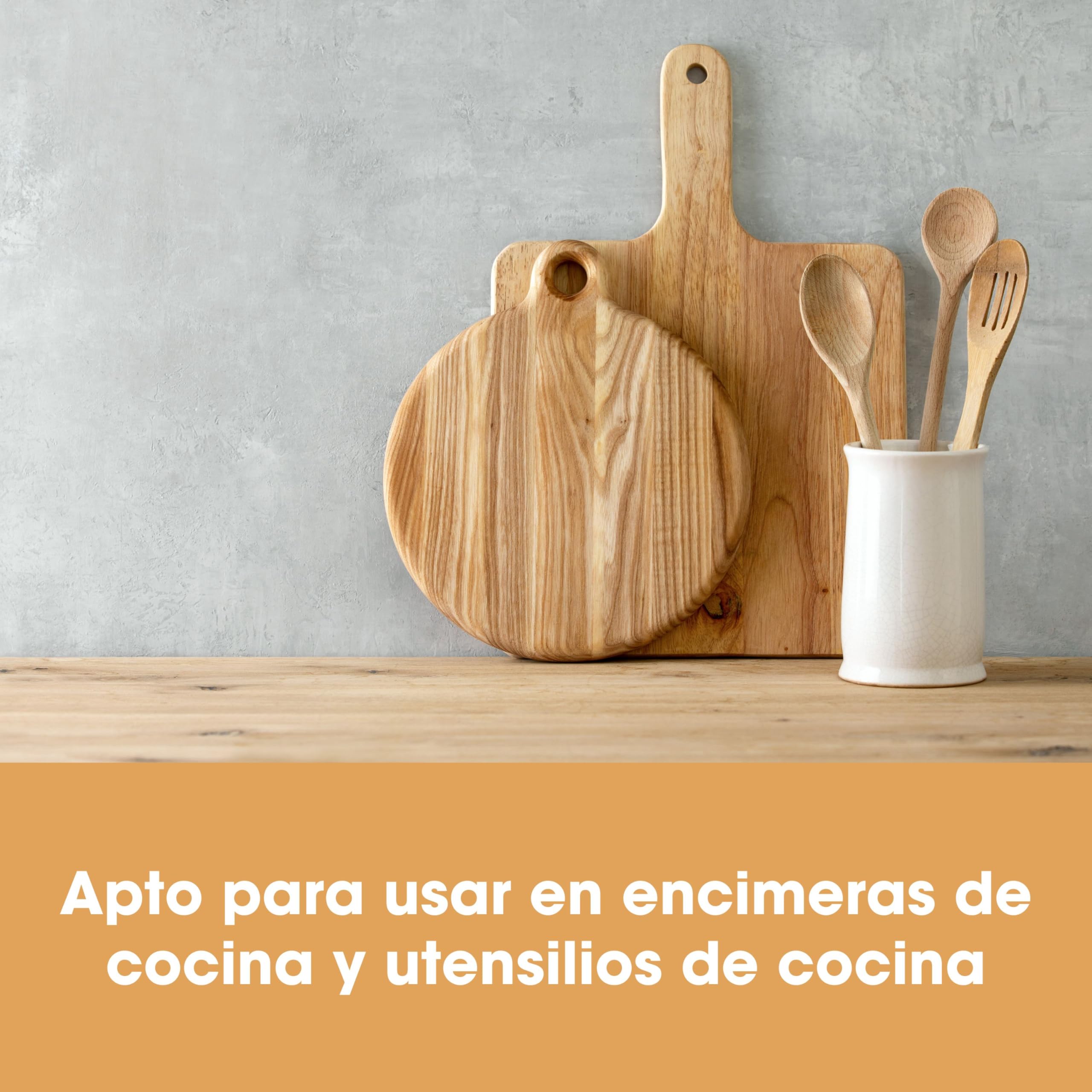 Furniture Clinic - Kit de mantenimiento para encimeras de cocina de madera y otras encimeras de madera