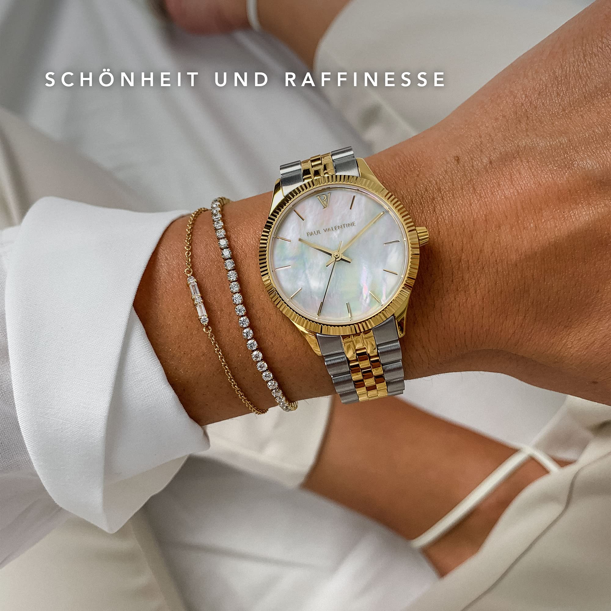 Paul Valentine Iconia Womens Watch In Various Sizes And 