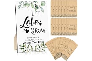 Maitys 101Pcs Bridal Shower Favors for Guests Seed Favors Wedding Decor