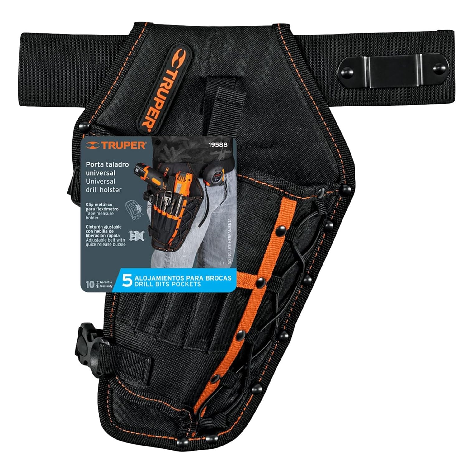 Porta drill polyester with five compartments