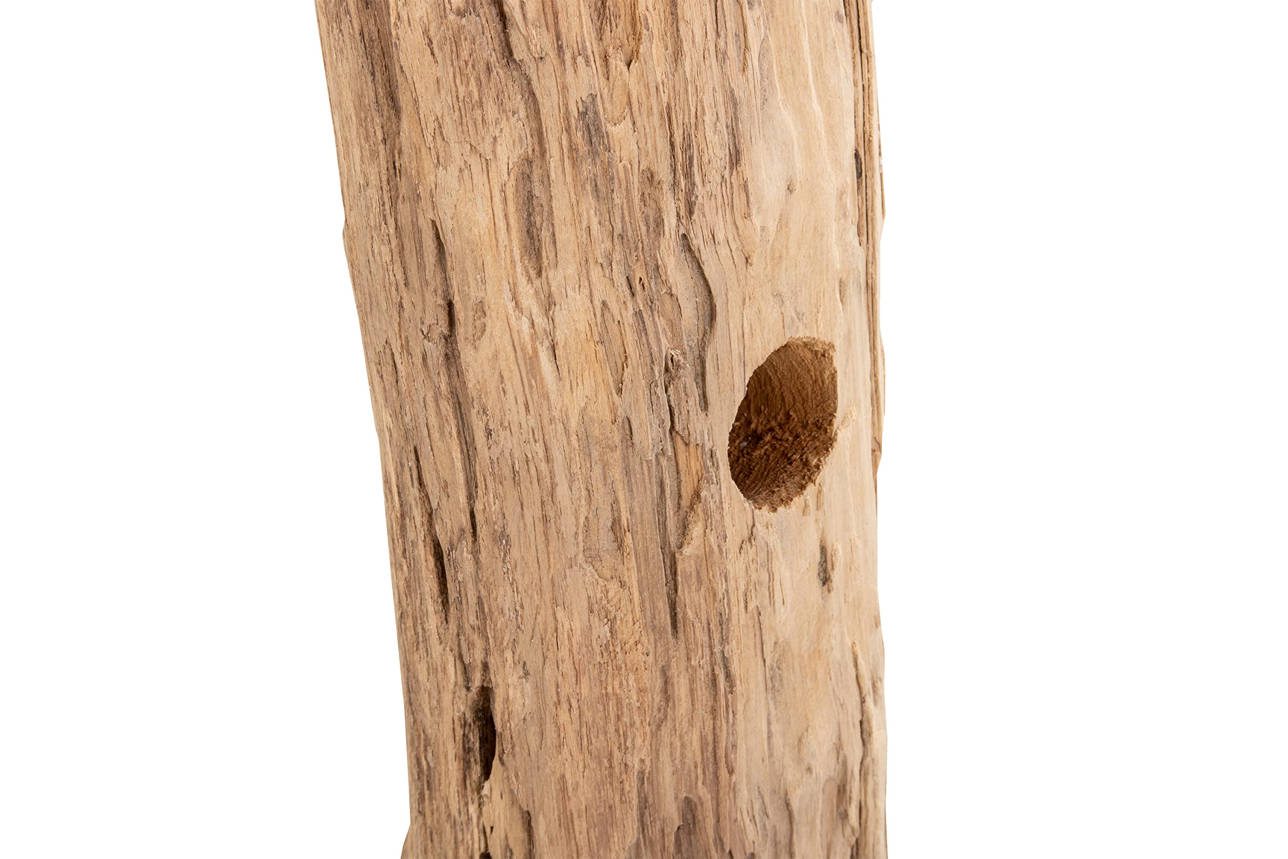 SAM Weinflaschenhalter Laval aus Teakholz, naturbelassen | Flaschenständer aus Massivholz, Weinhalter ca. 40 x 25 x 185 cm