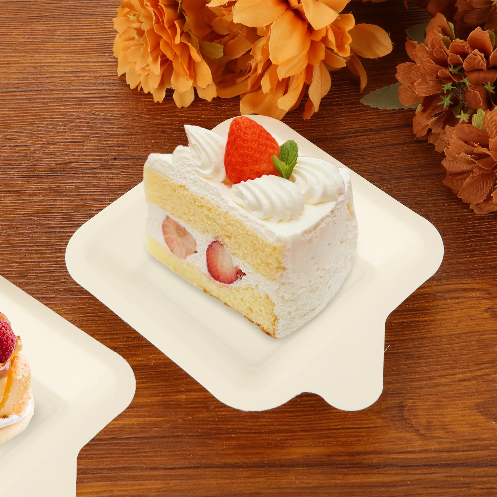Confezione da 300 piccoli piatti di carta usa e getta da 11,1 cm, piatti quadrati, piatti da dessert, antipasti, piatti per snack per matrimoni, compleanni, cene, feste