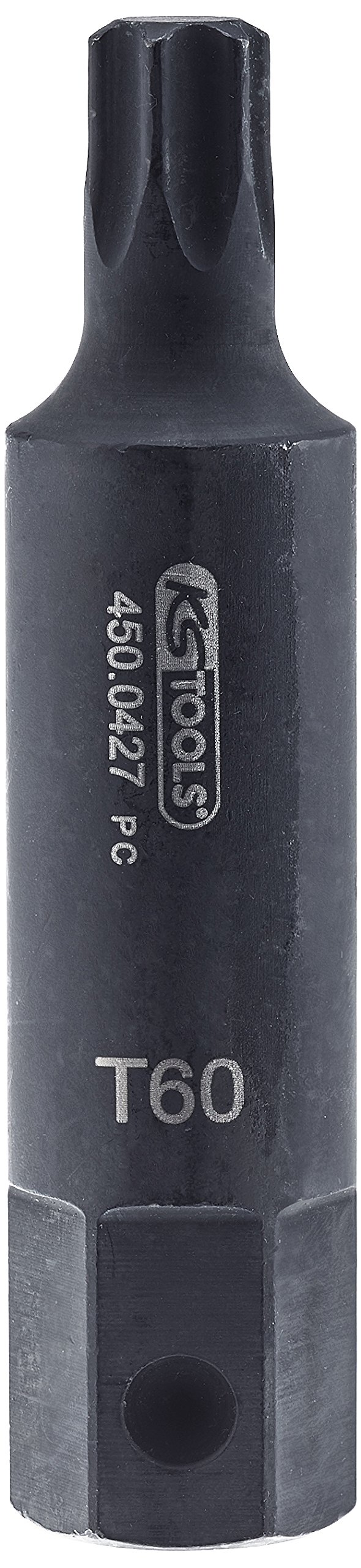 Ks Tools 450.0427 Impact Bit Socket Tx Adaptor, 107Mm, T60