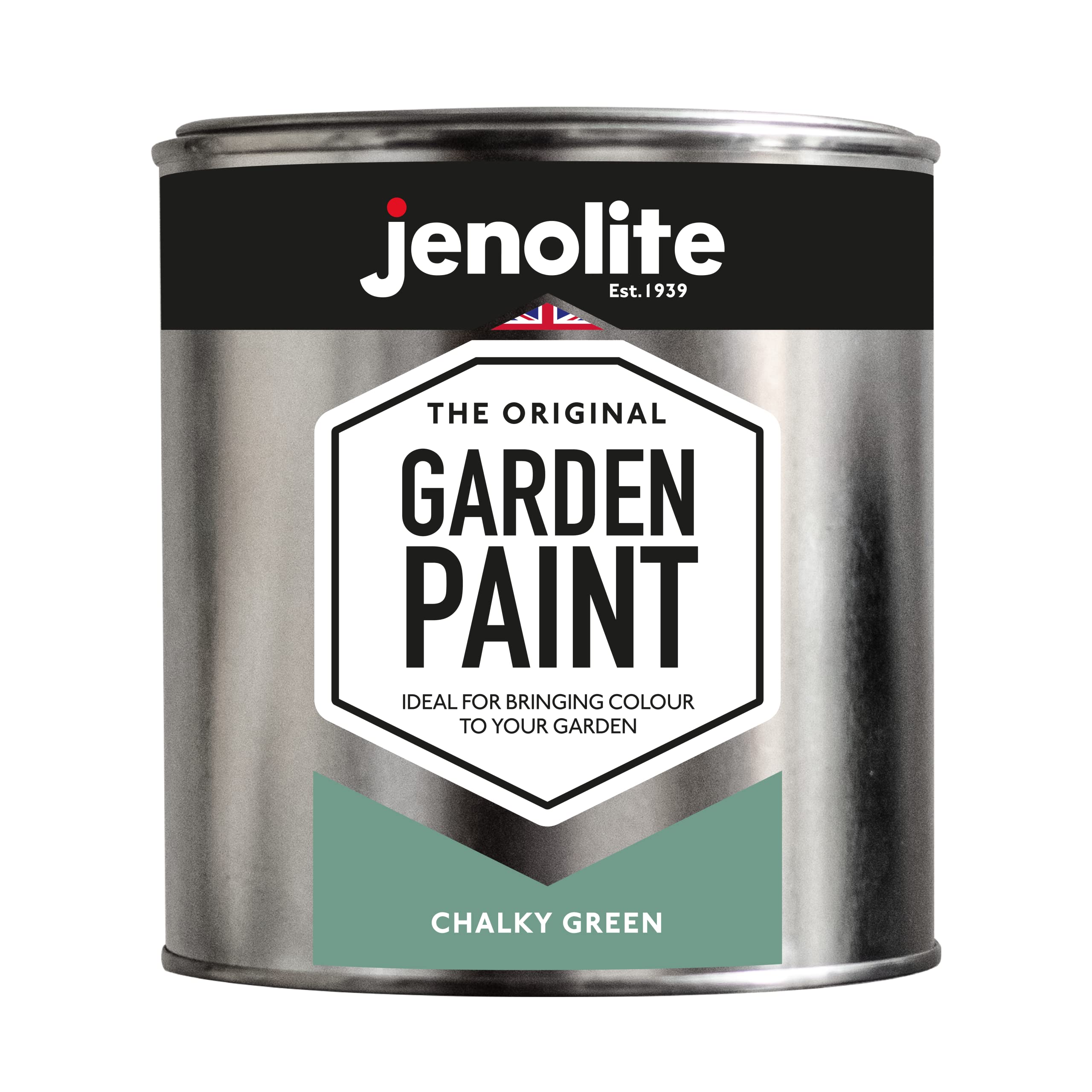 Jenolite Chalky Green Garden Paint - 1 Litre