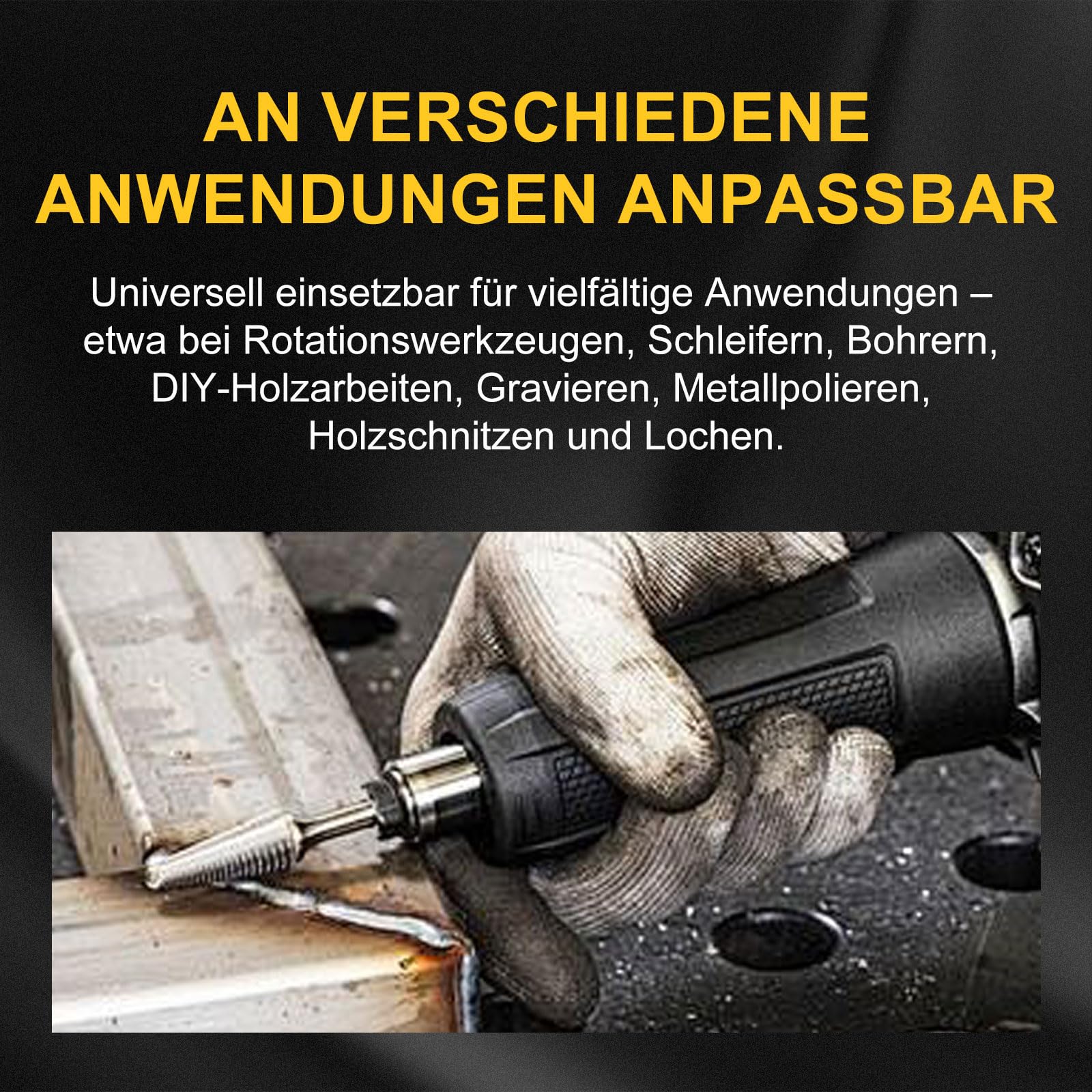 CSOOM 20 StückHartmetall Frässtifte Set, Hartmetallfräser mit Doppelschnitt, Wolfram Hartmetall Rotationsfräser, 3 mm Schaft, für Holz Gravieren, Schleifen, Schnitzen, Metallpolieren, Bohren