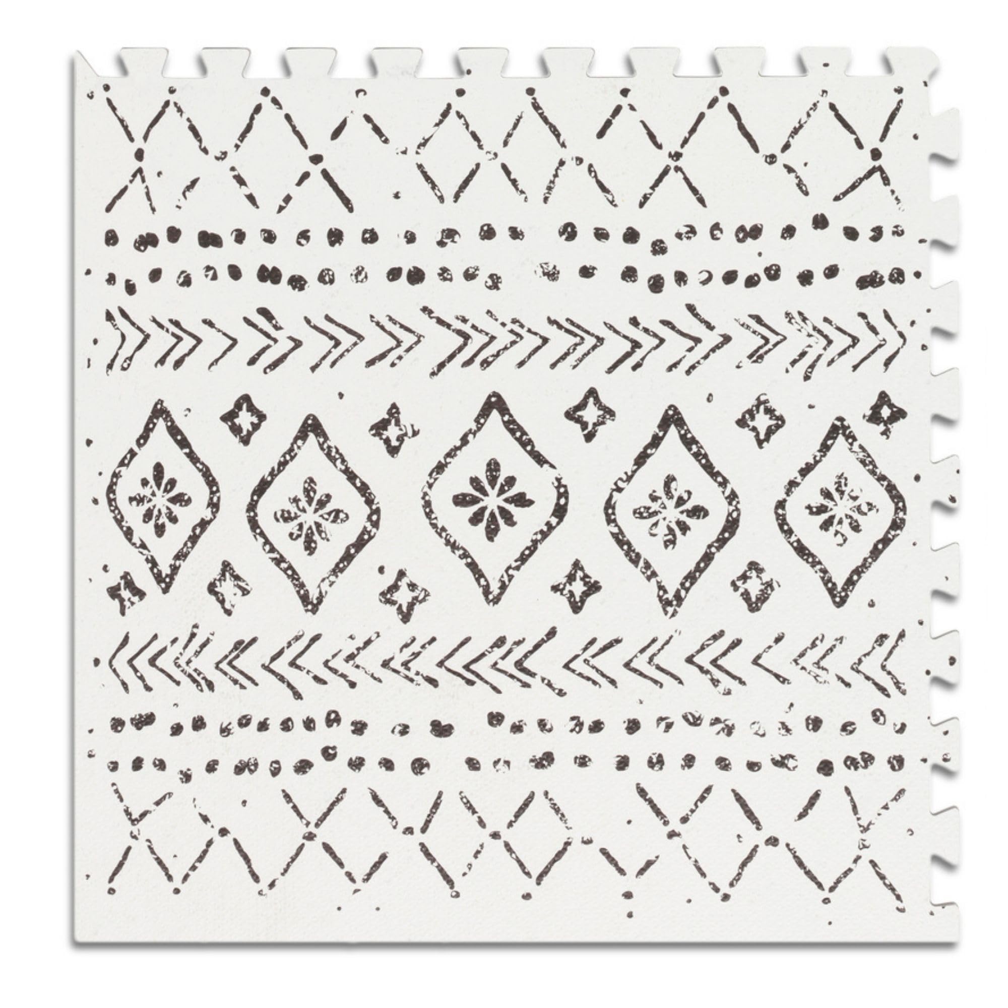 Lillefolk Baby Play Mat for Floor – 6x6ft Boho Soft Non Toxic