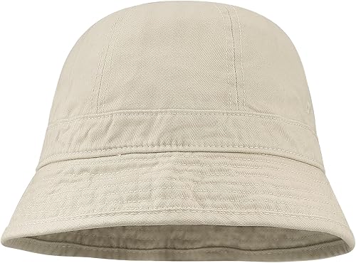 Clakllie Sombreros de pescador para mujeres y hombres, sombrero de sol de algodón lavado, gorra de pesca, senderismo, plegable, para verano, al aire