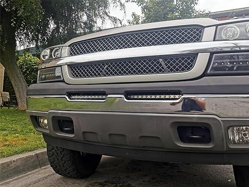 Miniatura 5 de iJDMTOY Kit de barra de luz LED de parachoques inferior de 32 pulgadas compatible con Chevy Silverado 1500 2500 3500 Avalanche: barra de luz LED de