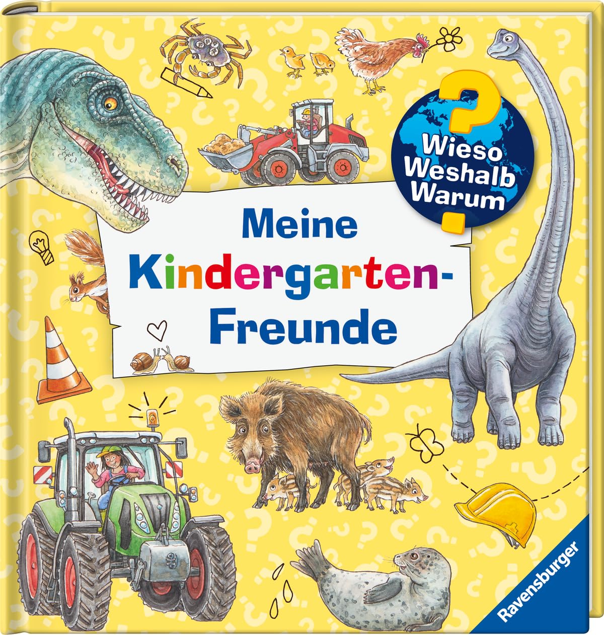 Wieso? Weshalb? Warum? Meine Kindergartenfreunde (Freundebuch mit Sachwissen, ab 3 Jahren)