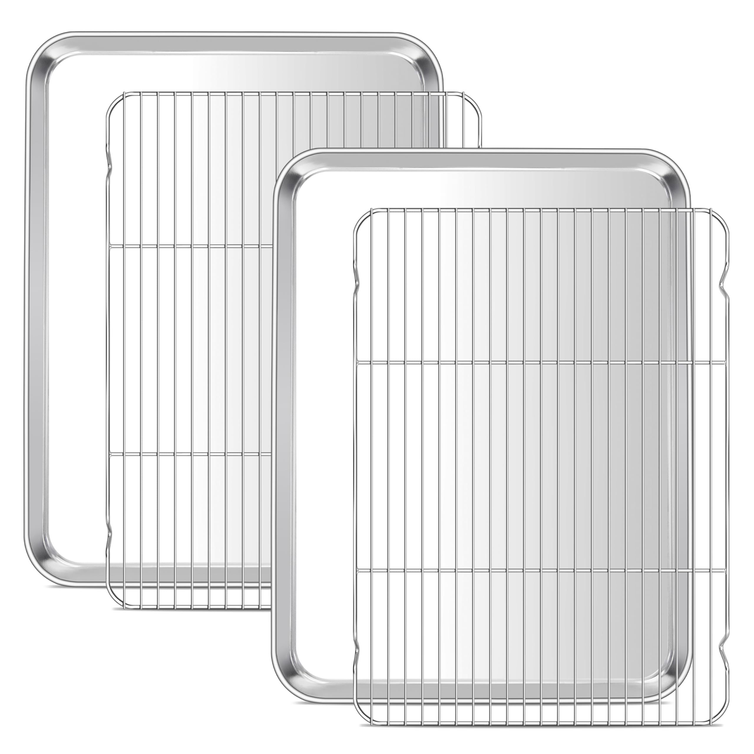 E-far Large Baking Sheet with Wire Rack