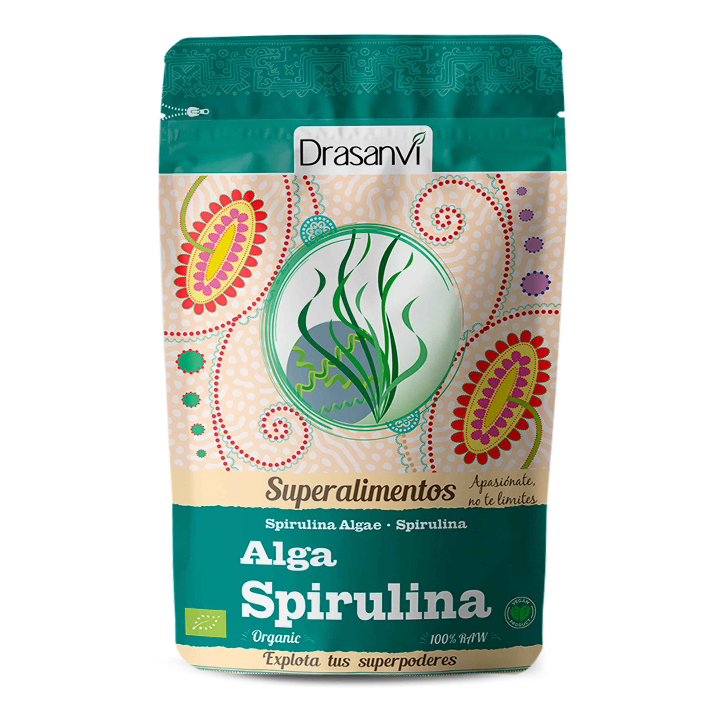 ALGA SPIRULINA BIO 150GR DOYPACK DRASANVI