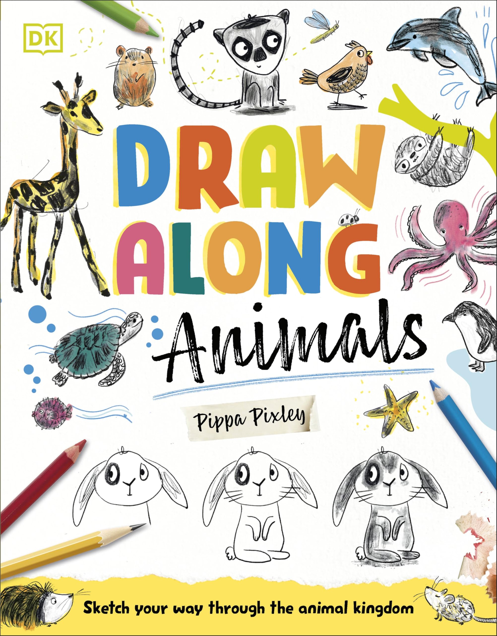Draw Along Animals by Pippa Pixley - 9780241675489