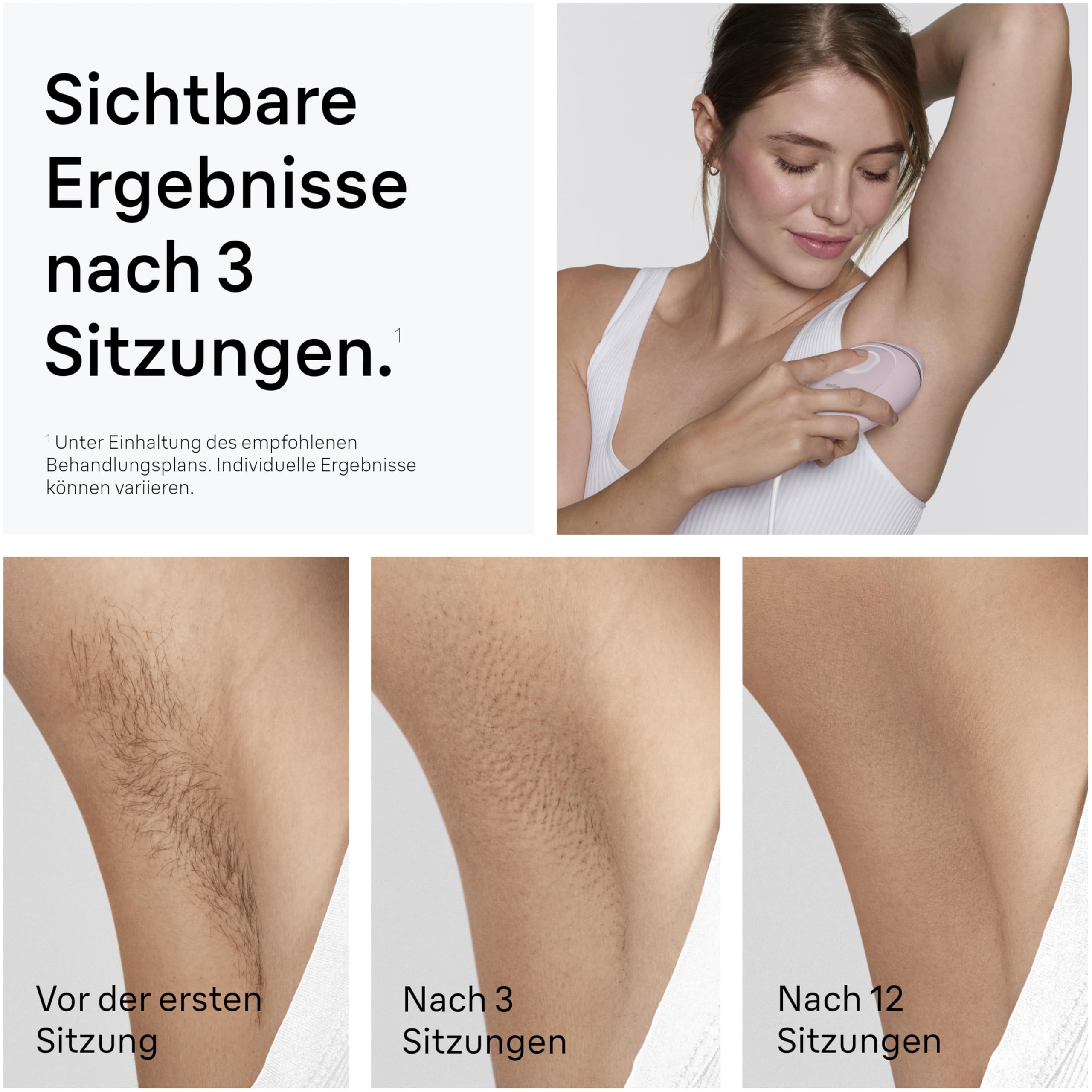 Braun IPL Geräte Haarentfernung Silk·expert Mini, PL1112, Rosa - Alternative Laser Haarentfernung... Ansicht 3