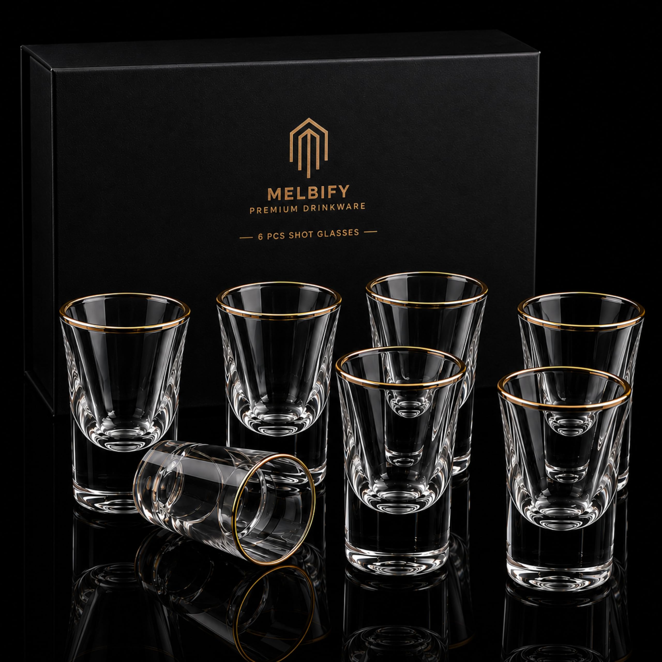 Animal Pattern Shot Glasses - Set of 4 -15 Animal Pattern Shot Glasses - Set of 4 -15
