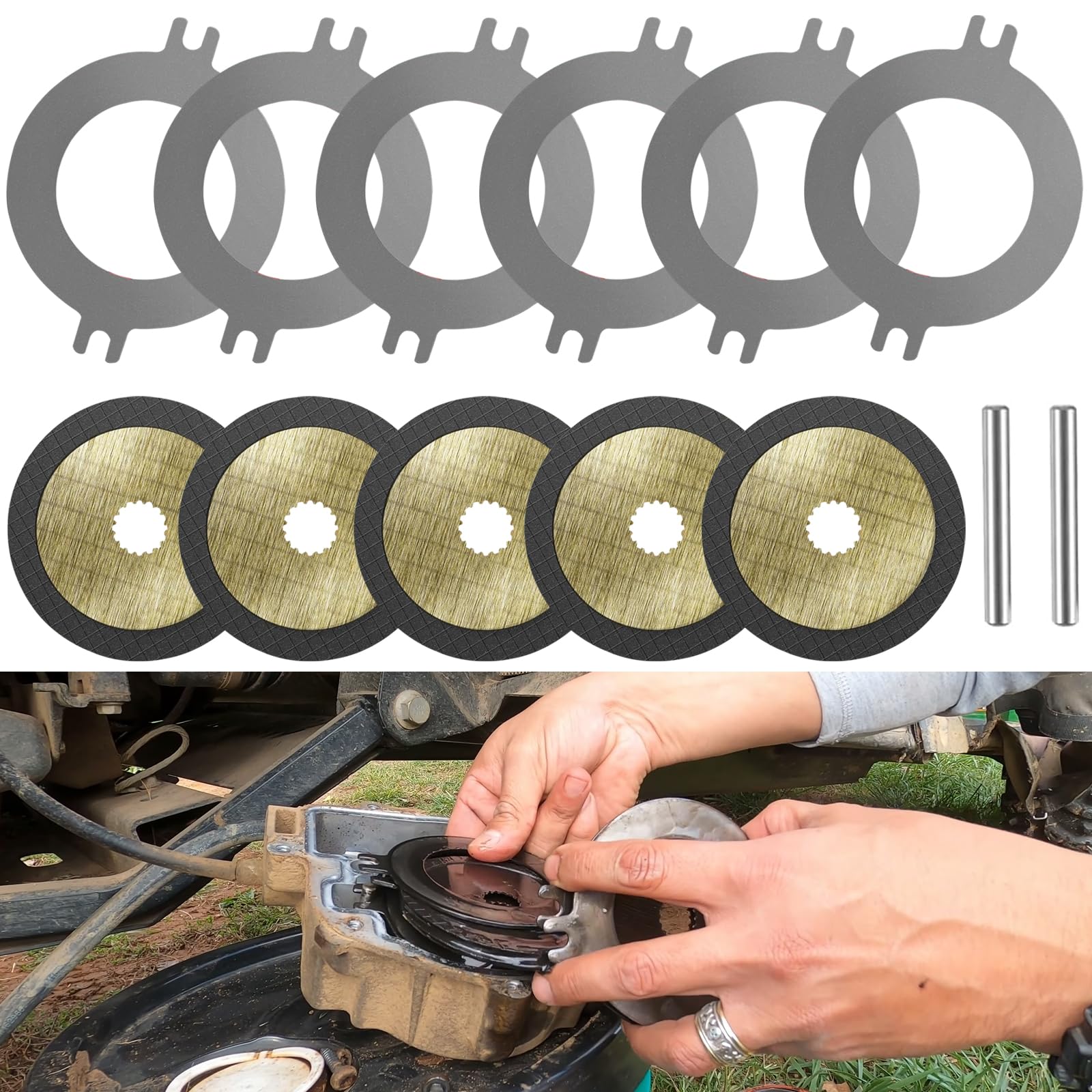 Amazon.com: AM148465 Wet Brake Disk Kit fits for John Deere
