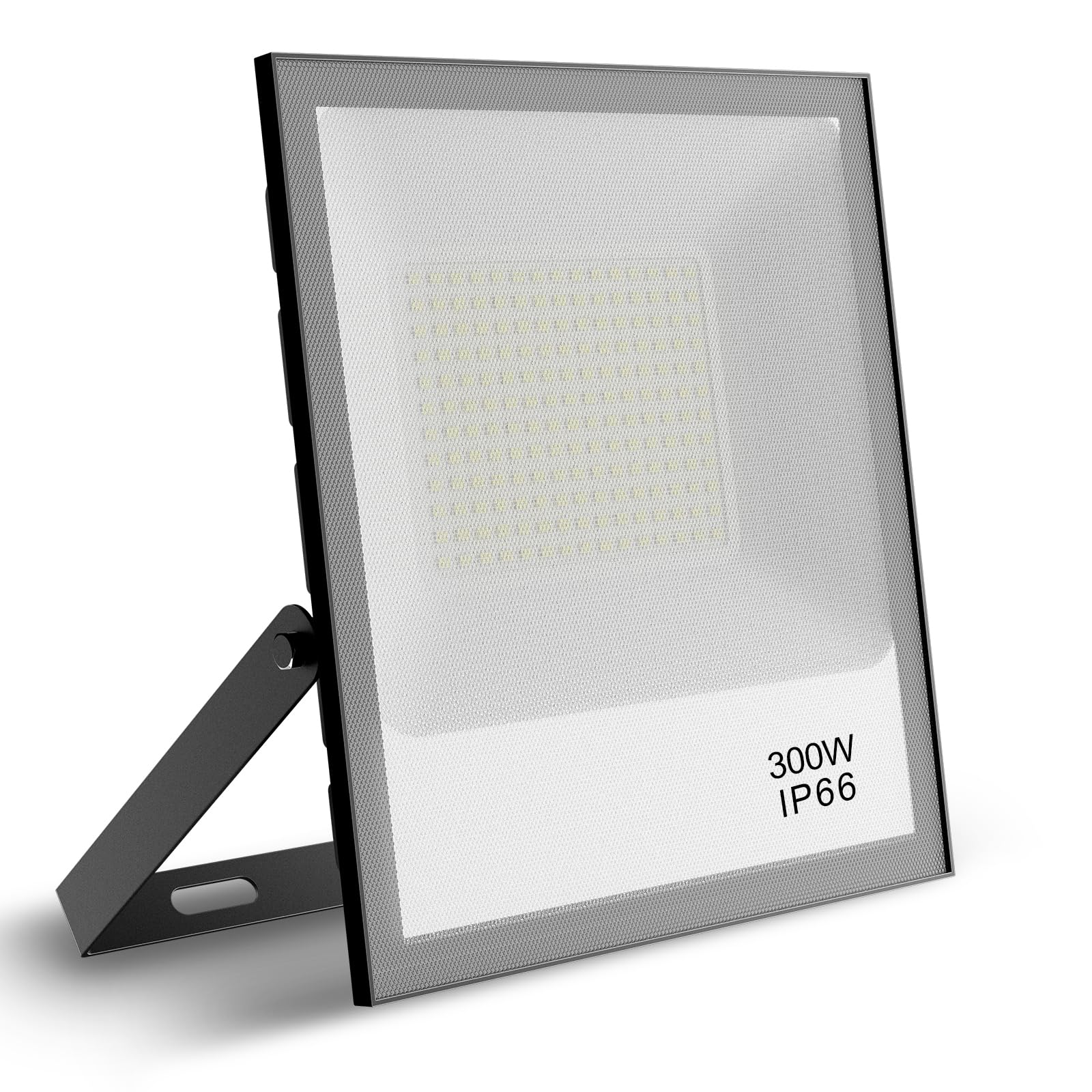 300W LED Strahler Außen, 30000LM Flutlicht Aussen IP66 Aussenstrahler 6500K Fluter Kaltweiss Scheinwerfer Flutlichtstrahler fur Hinterhof Auffahrt Garage Flur