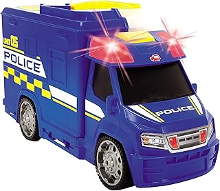 Dickie Toys Push and Play SOS Rescue Police Patrol Car