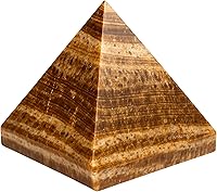 Vista 416 de Amazing Gemstone Amethyst Pyramid Crystal Healing Stones - 2" Great Pyramid Figurine of Natural Stone Pyramid for Meditation, Reiki, Chakra