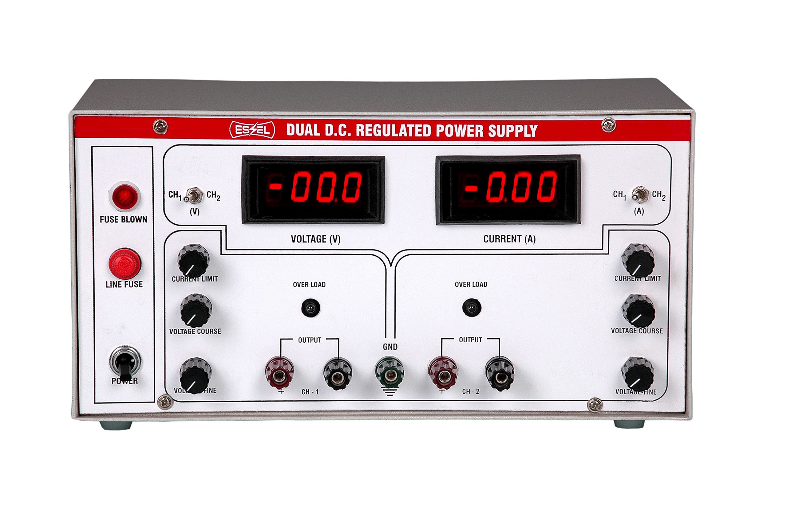 Sponsored Ad - ESEL Dual IC Regulated power supply with digital meter
