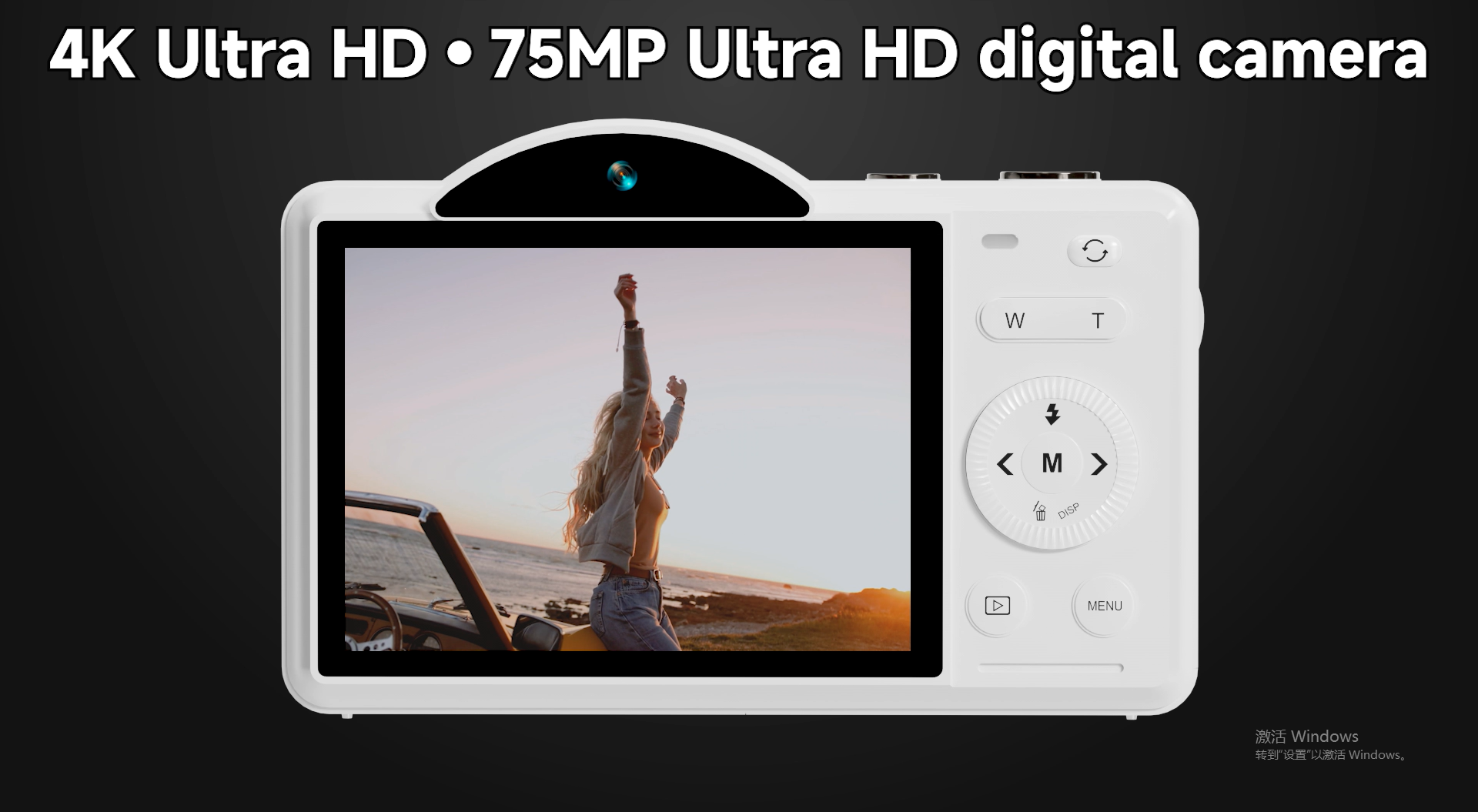 Amazon.com : Digital Camera, 4K WiFi 75MP Dual Camera Point and