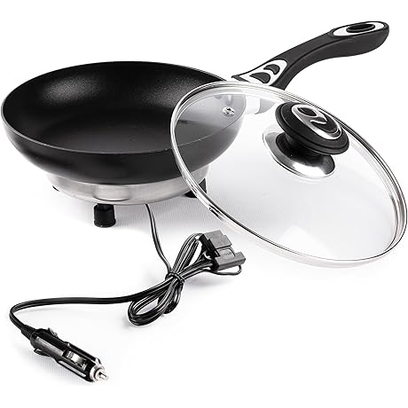 Zone Tech 12V Frying Pan