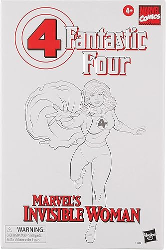 Hasbro Marvel Vintage Legend The 4 Fantastic Woman Invisible 2 RD-RS270124 Color único