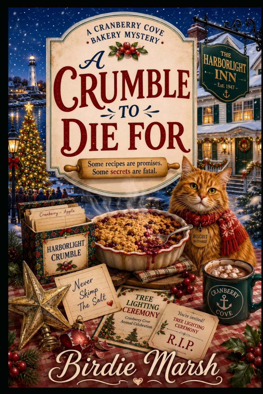 A Crumble To Die For: A Cozy Culinary Whodunit with Recipes (Cranberry Cove Bakery Mysteries)