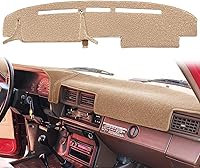Vista 1 de Funda para salpicadero de ajuste personalizado para camioneta pickup Toyota 4Runner 1984-1988, almohadilla protectora de salpicadero F95 (Beige)